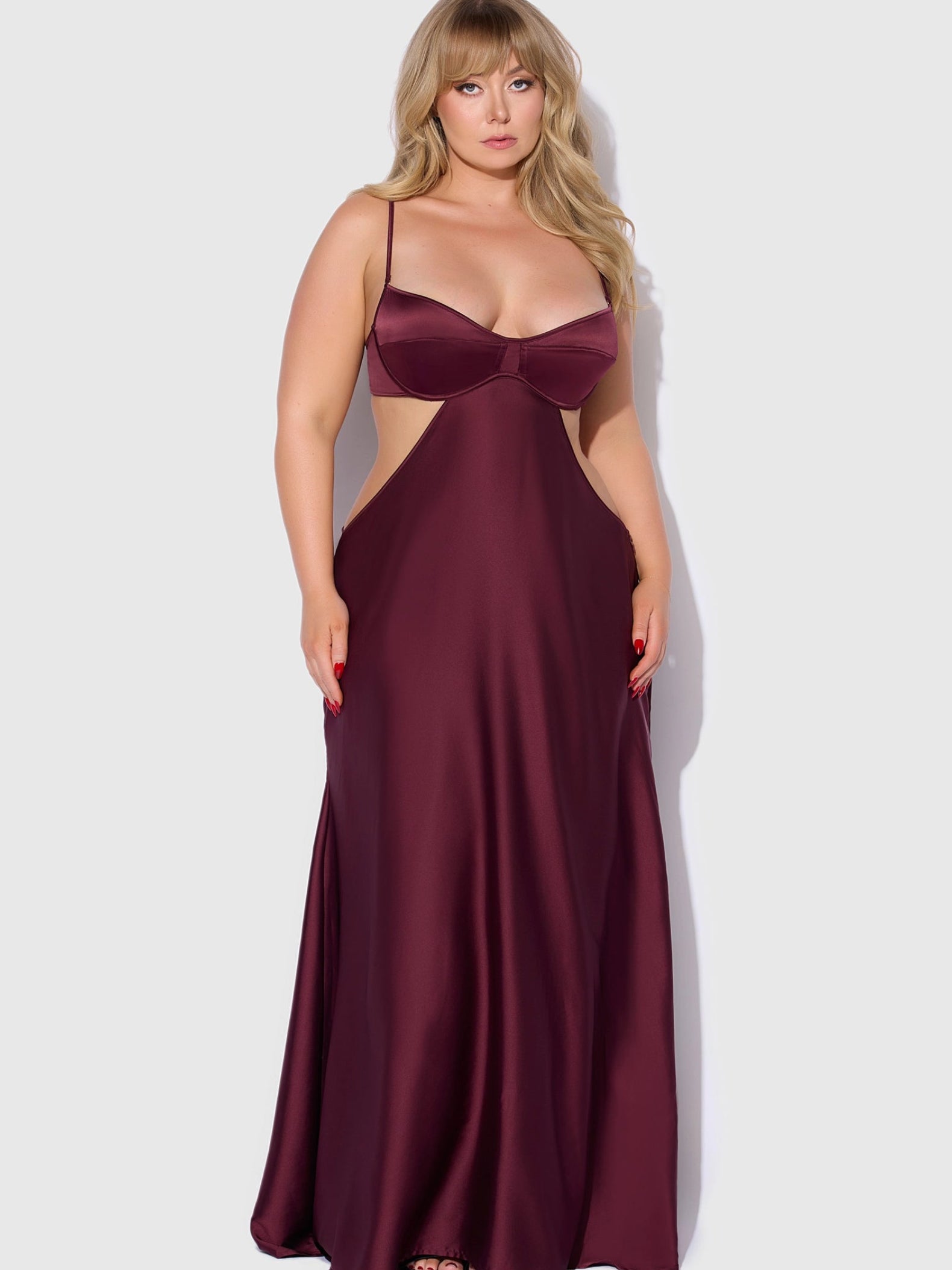 Estelle Satin Gown