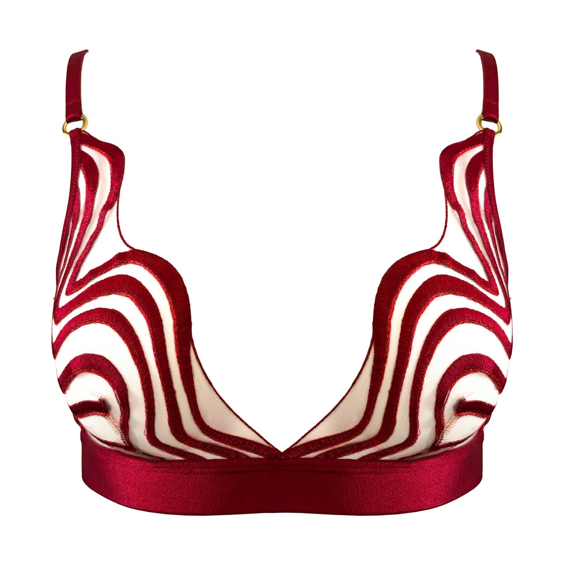 Motion Embroidered Lingerie Set