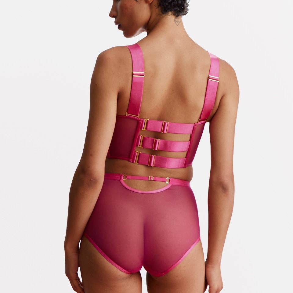 Prism Embroidered Bandeau Set